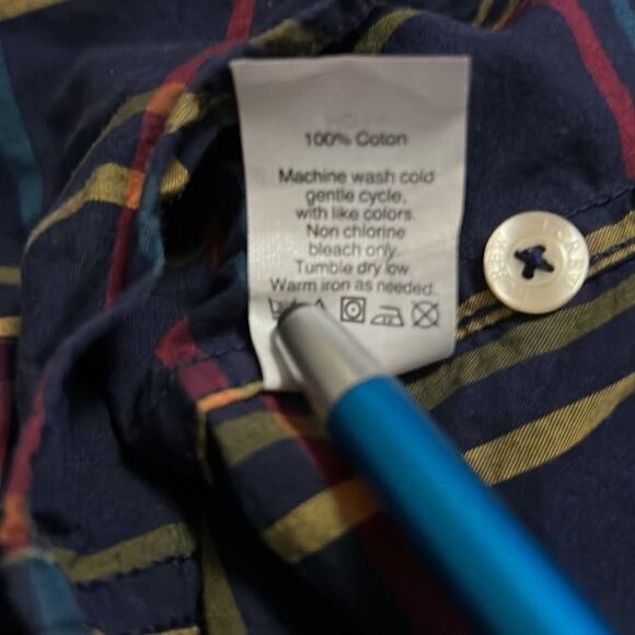 J.CREW 100%‎ COTTON PLAID SHIRT SIZE L - Picture 6 of 6